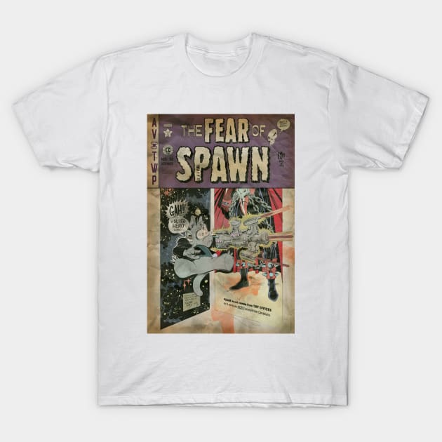 Dave Sim's The Fear of Spawn (distressed) T-Shirt by Matt Dow's AMOC TeePublic Shop